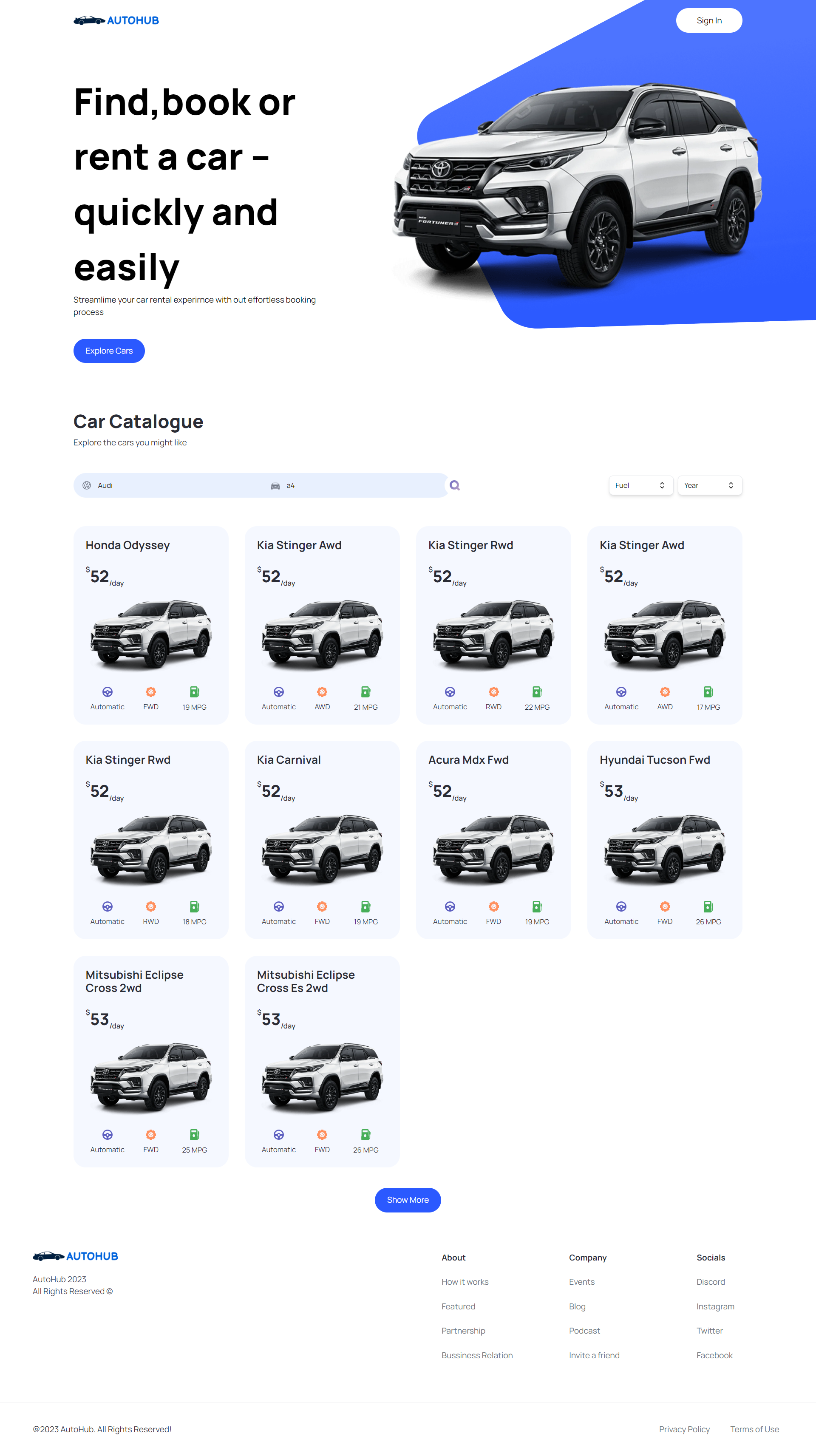 AutoHub